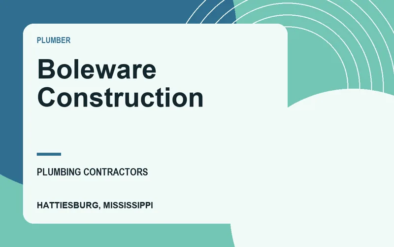 Boleware Construction in Hattiesburg, Mississippi