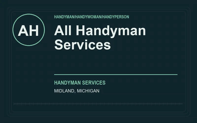 All Handyman Services in Midland, Michigan