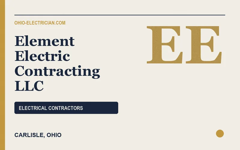Element Electric Contracting LLC in Carlisle, Ohio