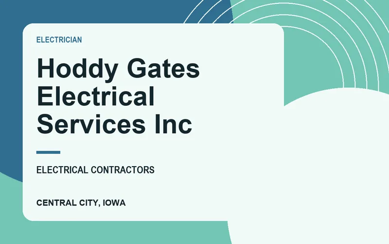 Hoddy Gates Electrical Services Inc in Central City, Iowa