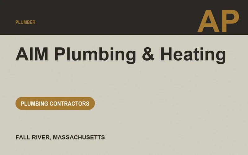 AIM Plumbing & Heating in Fall River, Massachusetts