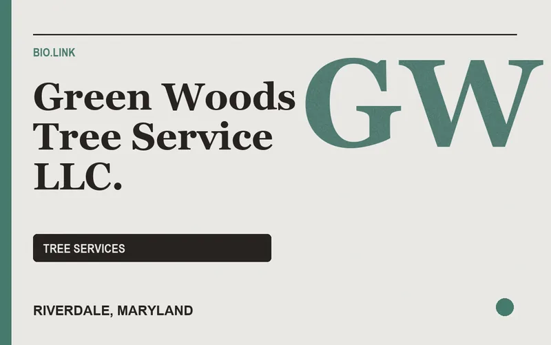 Green Woods Tree Service LLC. in Riverdale, Maryland