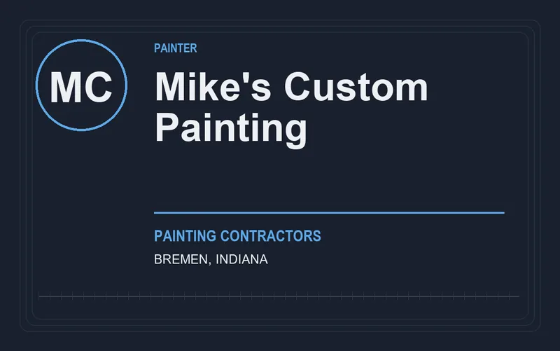 Mike's Custom Painting in Bremen, Indiana