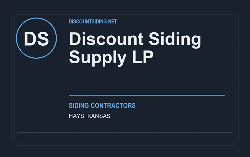 Discount Siding Supply LP in Hays, Kansas