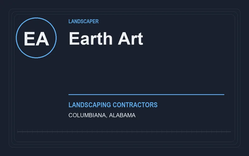 Earth Art in Columbiana, Alabama