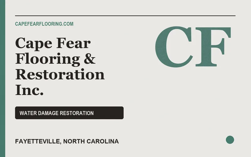 Cape Fear Flooring & Restoration Inc. in Fayetteville, North Carolina