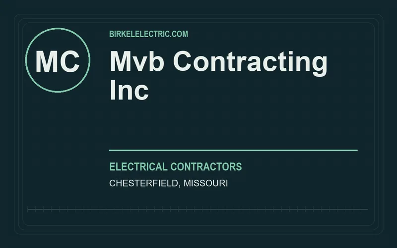Mvb Contracting Inc in Chesterfield, Missouri