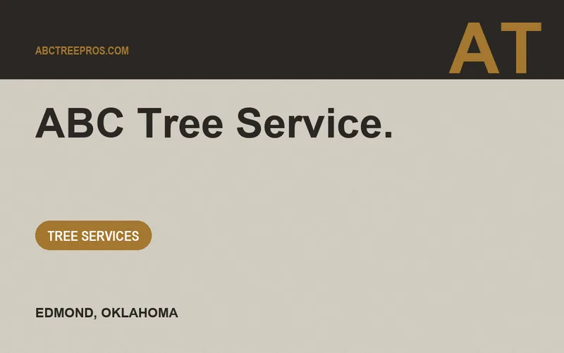 ABC Tree Service. in Edmond, Oklahoma