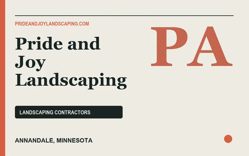 Pride and Joy Landscaping in Annandale, Minnesota