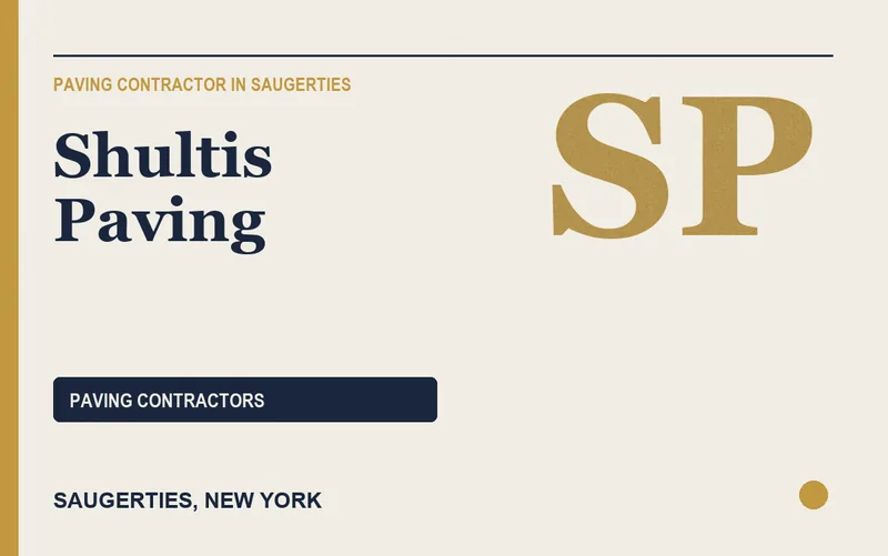 Shultis Paving in Saugerties, New York
