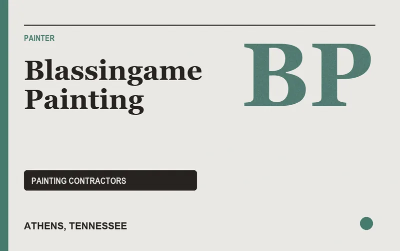 Blassingame Painting in Athens, Tennessee