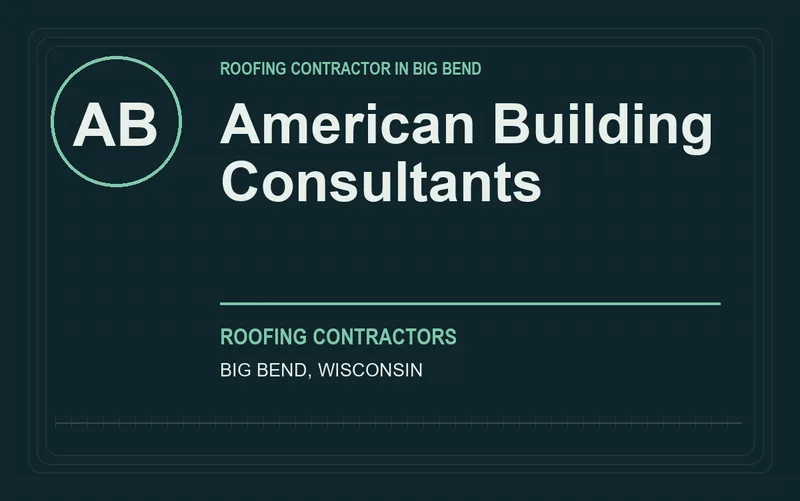 American Building Consultants in Big Bend, Wisconsin