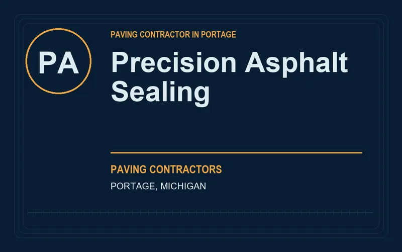 Precision Asphalt Sealing in Portage, Michigan