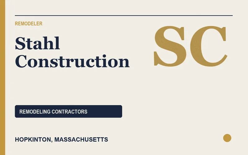 Stahl Construction in Hopkinton, Massachusetts