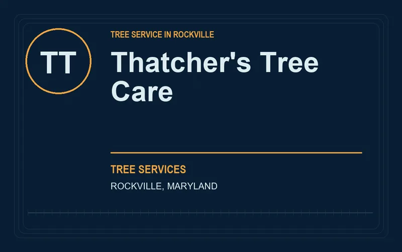 Thatcher's Tree Care in Rockville, Maryland