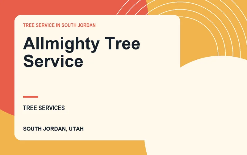 Allmighty Tree Service in South Jordan, Utah