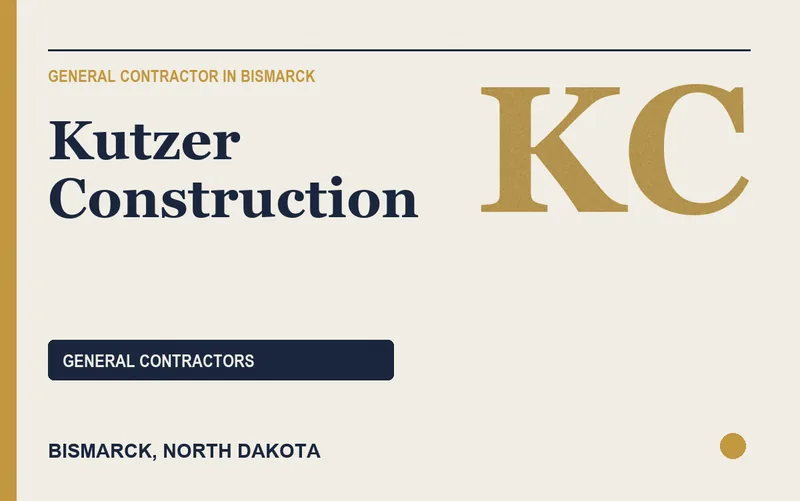 Kutzer Construction in Bismarck, North Dakota
