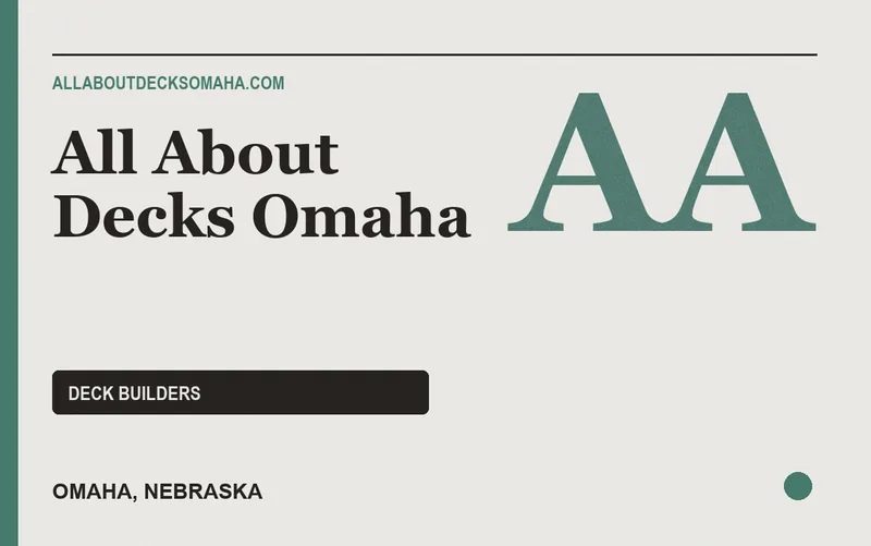 All About Decks Omaha in Omaha, Nebraska