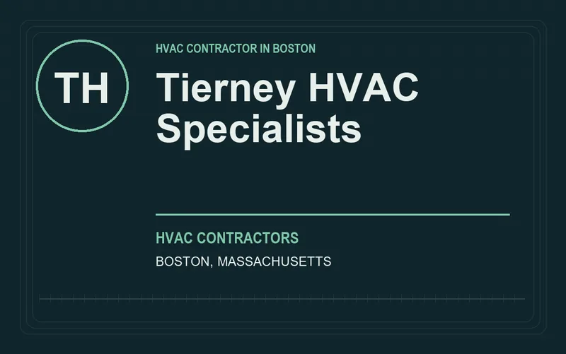 Tierney HVAC Specialists in Boston, Massachusetts
