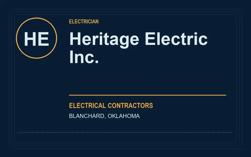 Heritage Electric Inc. in Blanchard, Oklahoma