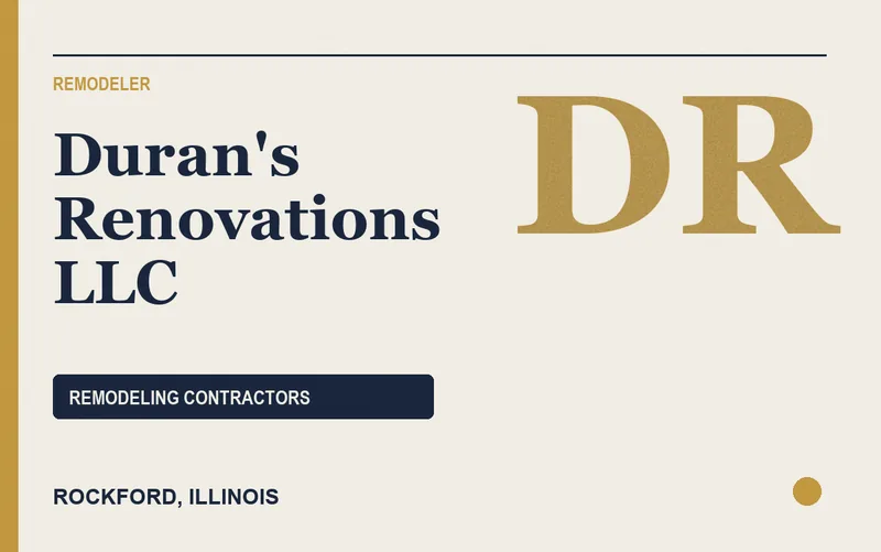 Duran's Renovations llc in Rockford, Illinois