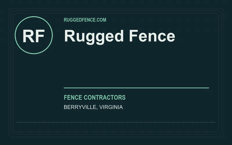 Rugged Fence in Berryville, Virginia