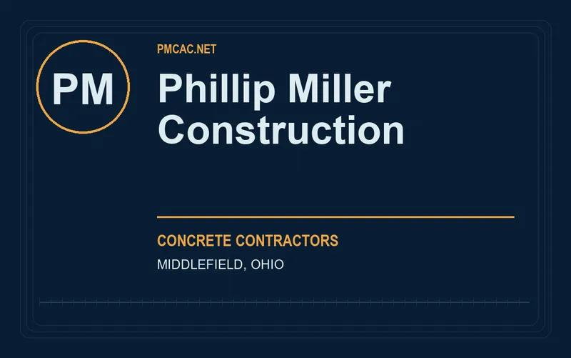 Phillip Miller Construction in Middlefield, Ohio