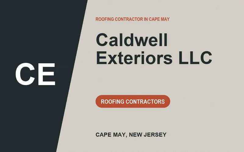 Caldwell Exteriors LLC in Cape May, New Jersey