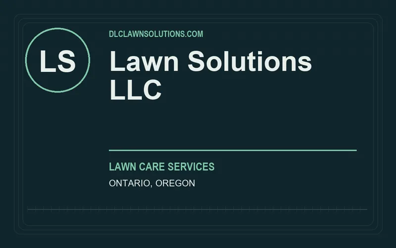 Lawn Solutions LLC in Ontario, Oregon