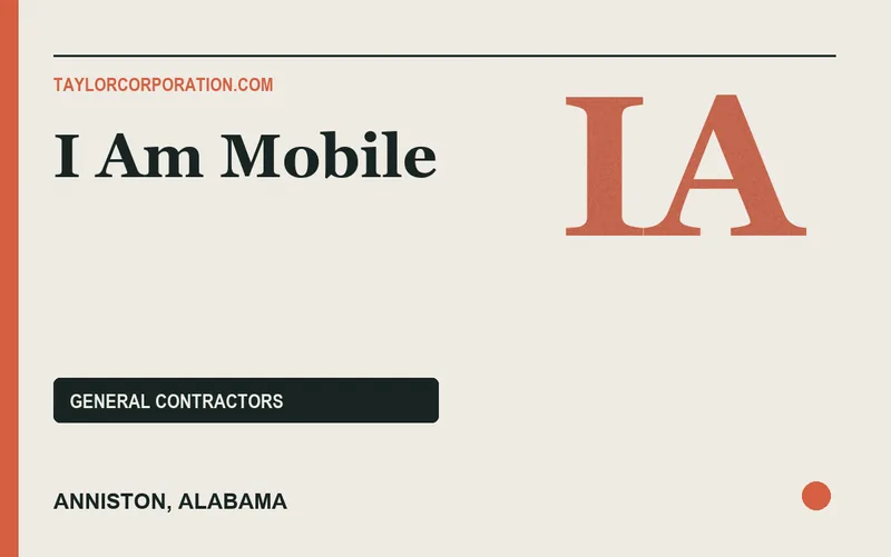 I AM MOBILE in Anniston, Alabama
