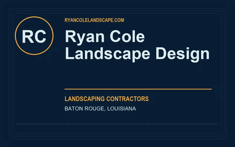 Ryan Cole Landscape Design in Baton Rouge, Louisiana