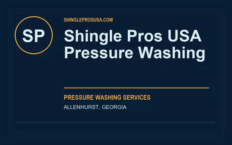 Shingle Pros USA Pressure Washing in Allenhurst, Georgia