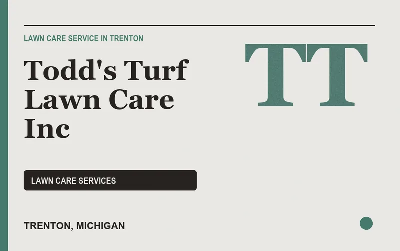 Todd's Turf Lawn Care Inc in Trenton, Michigan