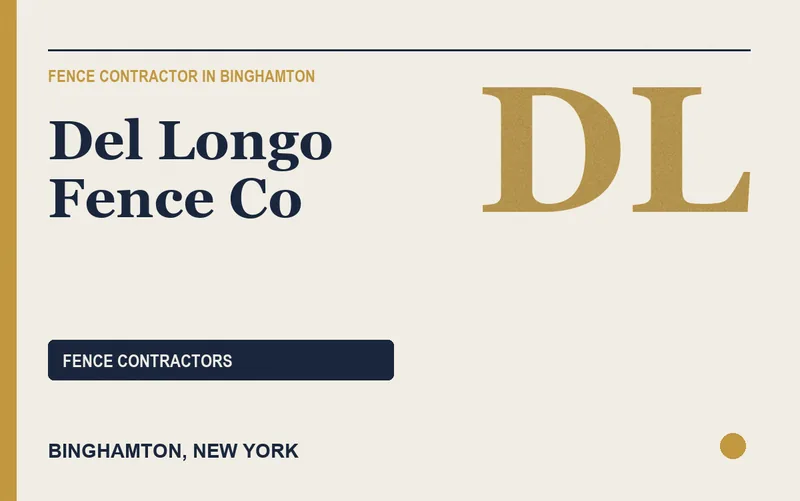 Del Longo Fence Co in Binghamton, New York