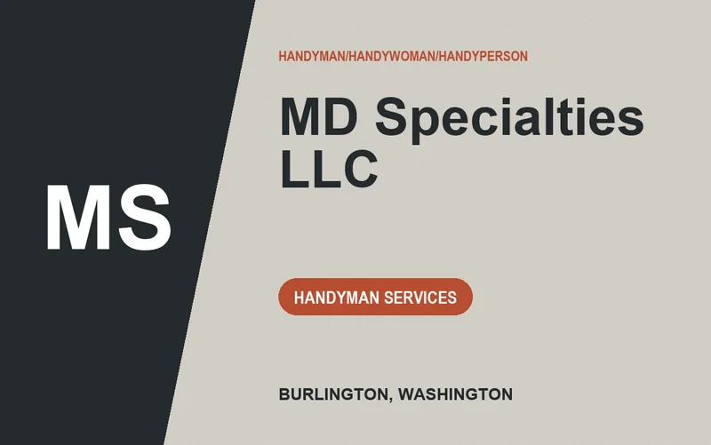 MD Specialties LLC in Burlington, Washington