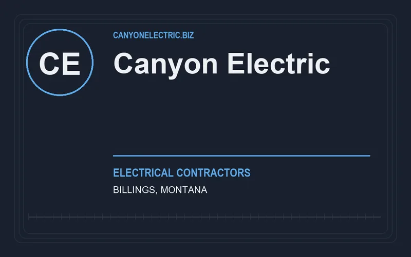 Canyon Electric in Billings, Montana