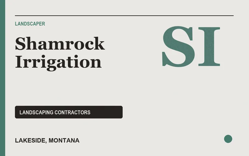 Shamrock Irrigation in Lakeside, Montana