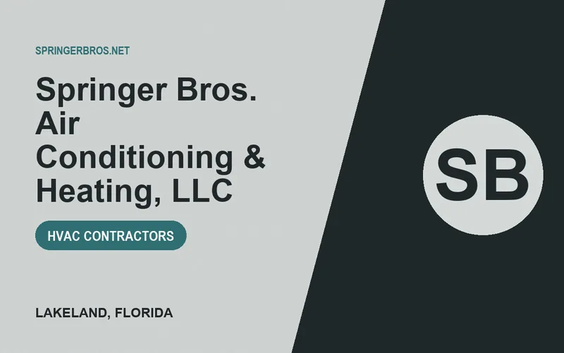 Springer Bros. Air Conditioning & Heating, LLC in Lakeland, Florida