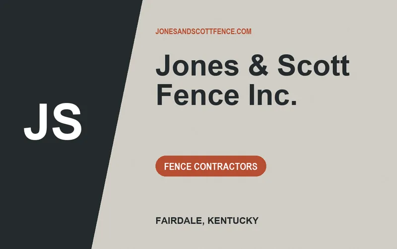 Jones & Scott Fence Inc. in Fairdale, Kentucky