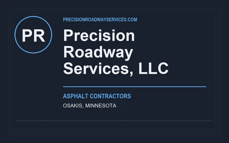 Precision Roadway Services, LLC in Osakis, Minnesota