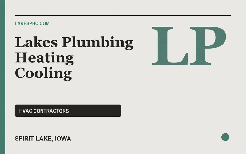 Lakes Plumbing Heating Cooling in Spirit Lake, Iowa