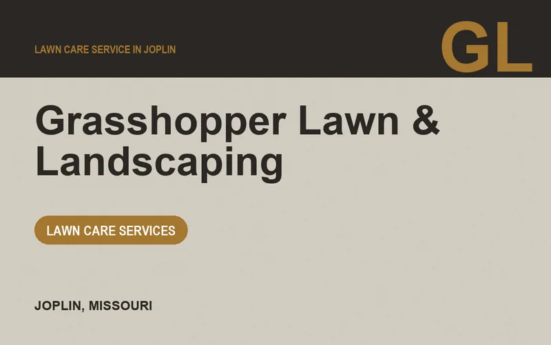Grasshopper Lawn & Landscaping in Joplin, Missouri