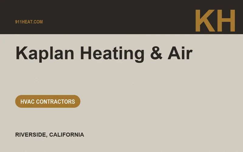 Kaplan Heating & Air in Riverside, California
