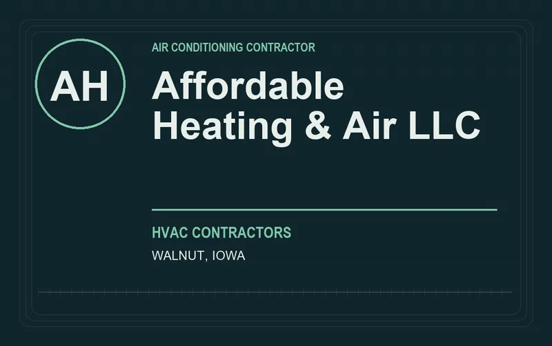 Affordable Heating & Air LLC in Walnut, Iowa