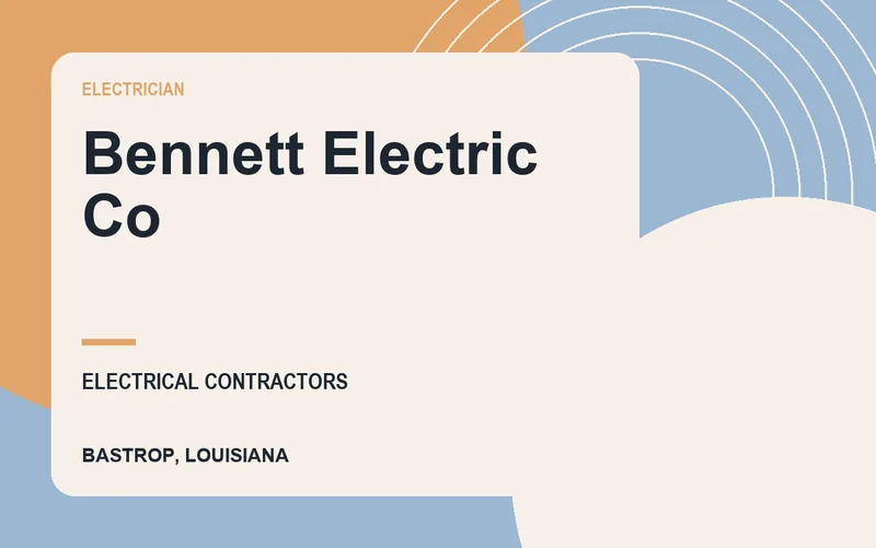 Bennett Electric Co in Bastrop, Louisiana