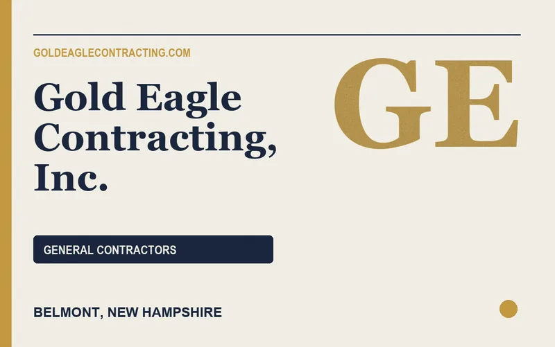 Gold Eagle Contracting, Inc. in Belmont, New Hampshire