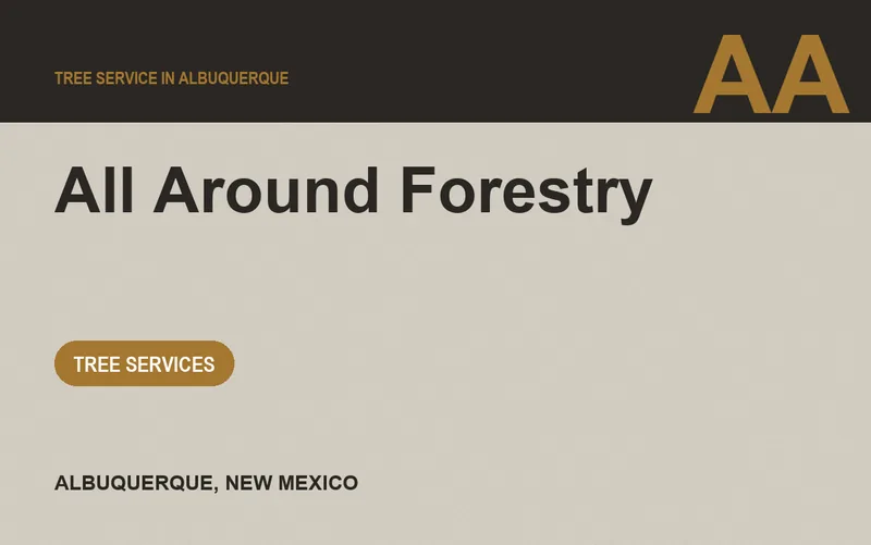 All Around Forestry in Albuquerque, New Mexico