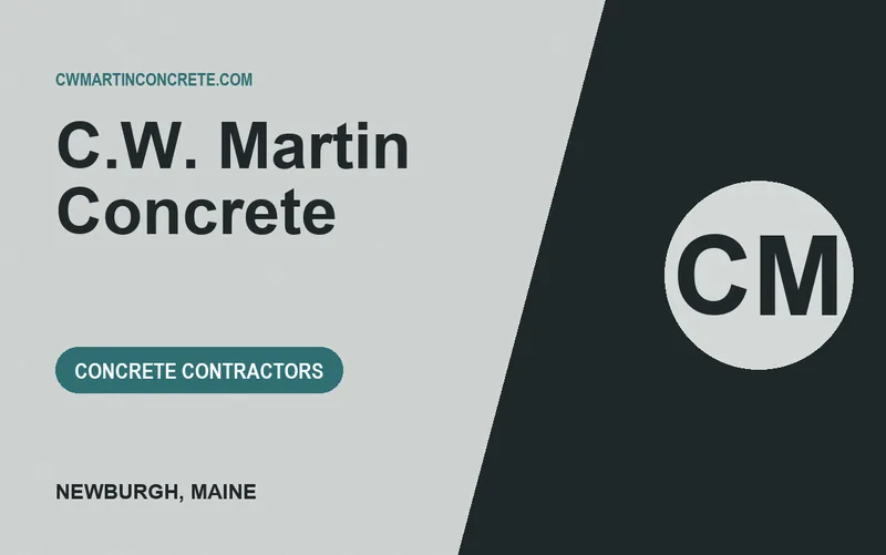 C.W. Martin Concrete in Newburgh, Maine