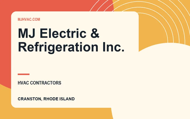 MJ Electric & Refrigeration Inc. in Cranston, Rhode Island