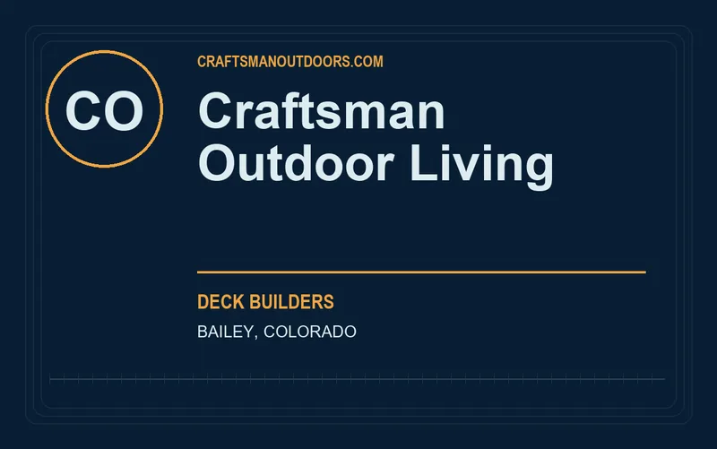 Craftsman Outdoor Living in Bailey, Colorado